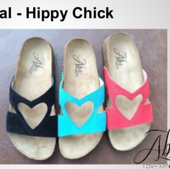 NIB Birkenstock Style Sandals by Abi Pink … - Picture 6 of 7